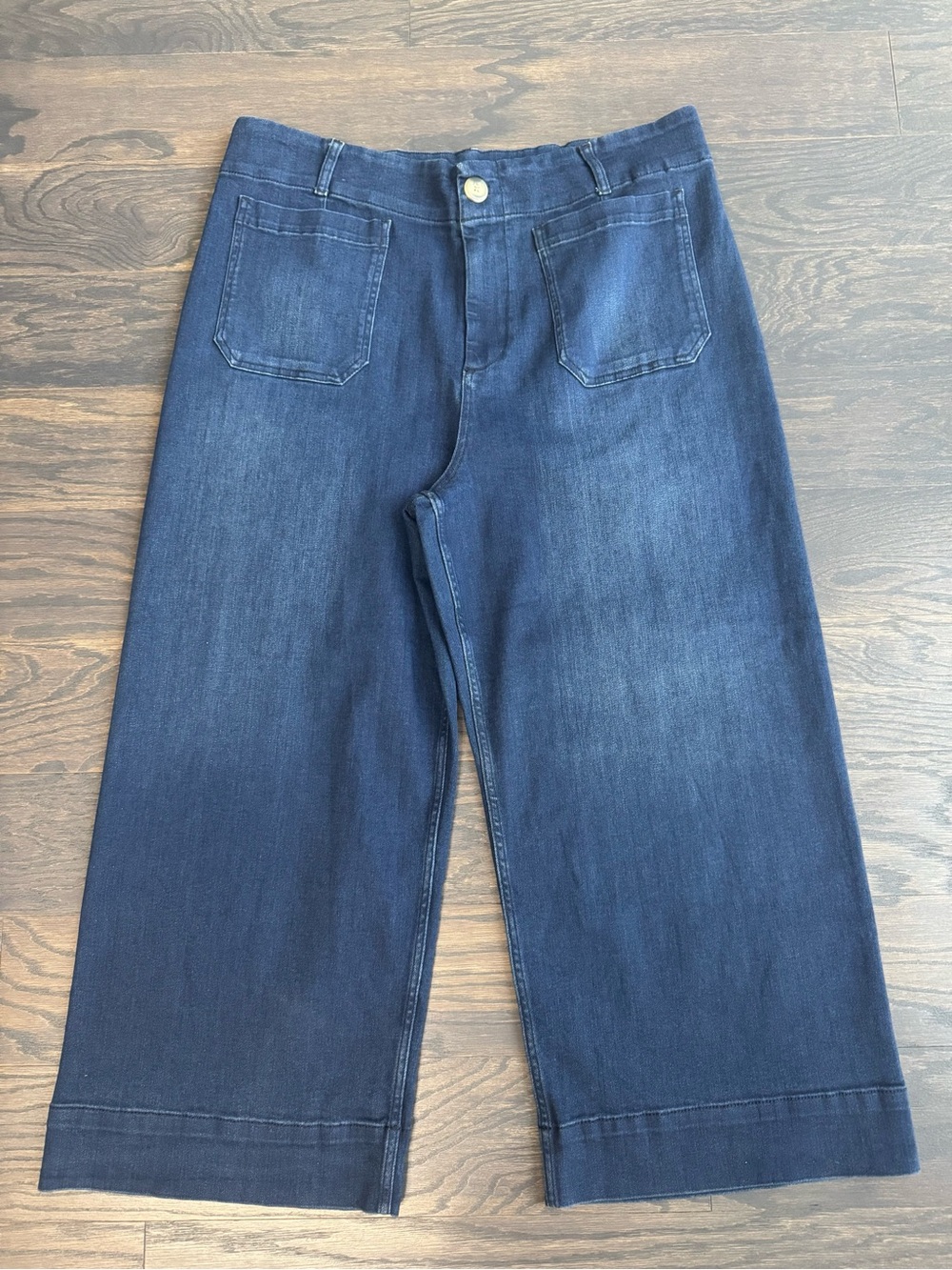 Pilcro The Skipper Cropped Wide-Leg Jeans NWOT Size 20W $138 - Picture 5 of 11